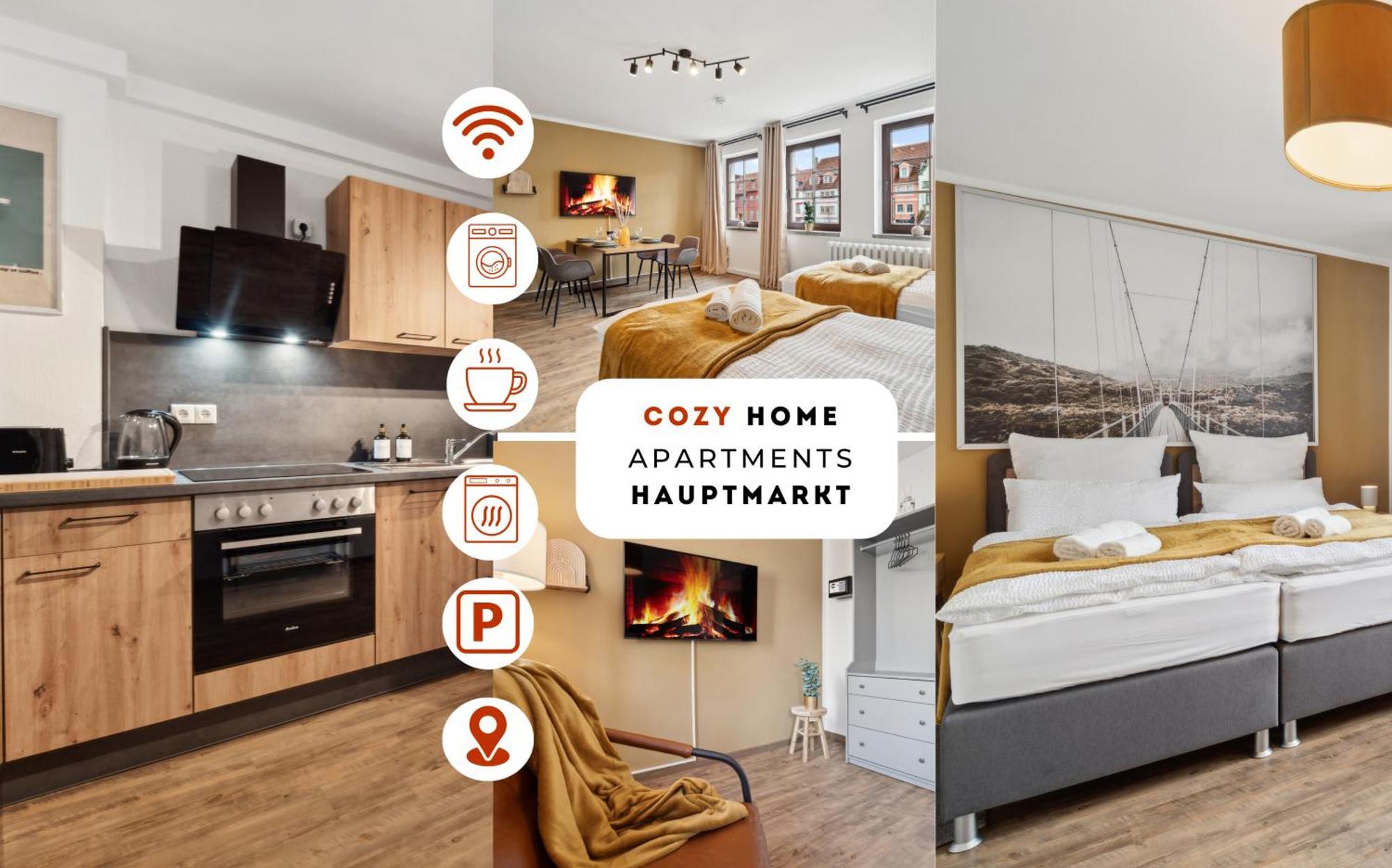 Cozyhome Hauptmarkt Apartments Gotha Exterior foto